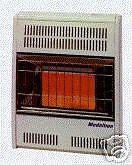 High Efficiency INFRARED Natural Gas Vent Free Heater  