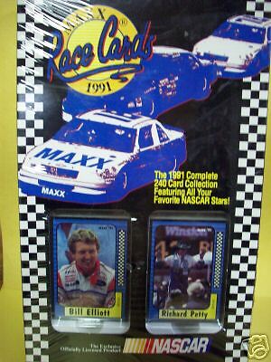 Maxx Race Cards 1991 Nascar 240 Card Collection  