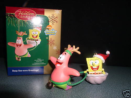 CARLTON 2005 SPONGE BOB SQUAREPANTS NIB  