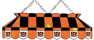 NFL Cincinnati BENGALS Pool/Billiard Table Light   NEW  