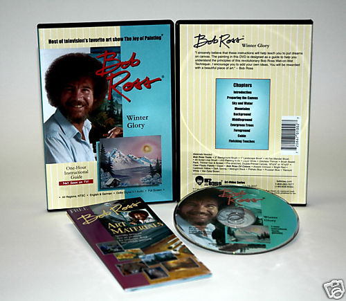 BOB ROSS Dvd~Winter Glory Joy Of Painting  