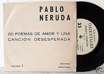 Pablo Neruda 20 Poemas de Amor by Himself 7 Poetry