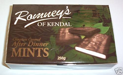KENDAL MINT CAKE Chocolate Covered After Dinner Mints  