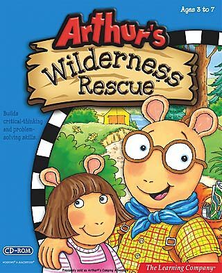 Arthurs Wilderness Rescue CD Kids Software Win/Mac NEW  