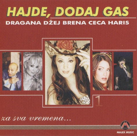 FOLK MUZIKA Ceca Raznatovic Dragana Mirkovic CD  