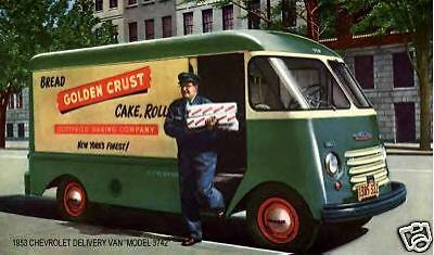 1953 CHEVROLET ~ DELIVERY VAN ~ MODEL 3742 ~ MAGNET  