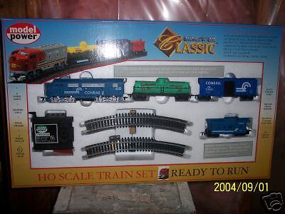 HO TRAINS CONRAIL F2 A CLASSIC TRAIN SET 28  