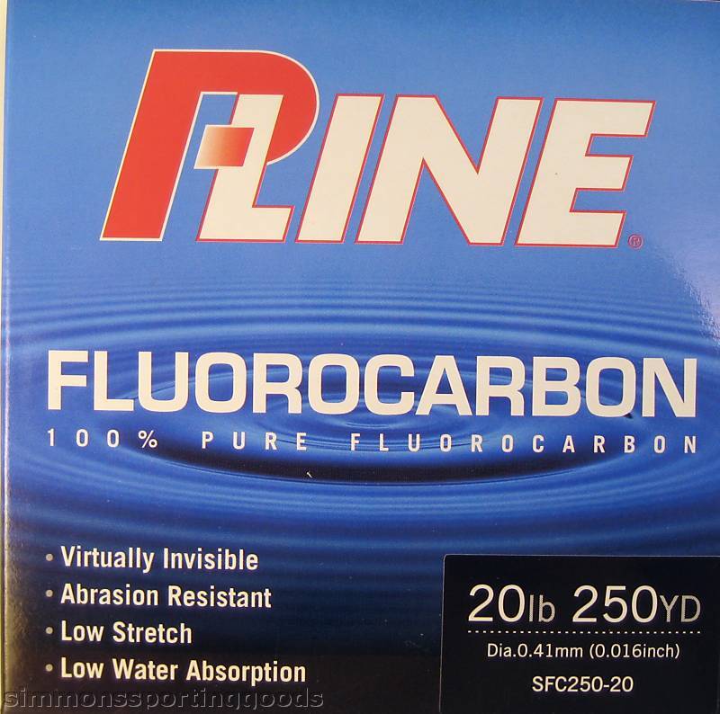 LINE SFC FLOUROCARBON 250YD FISHING LINE 20LB.  