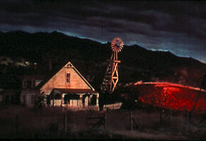 War of the Worlds 1953 Martian spaceship 35mm slide  