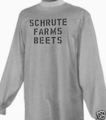 SCHRUTE FARMS Office Dunder Mifflin TEE Shirt S XL  