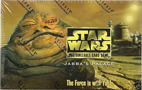 Star Wars CCG Sealed Jabbas Palace Black Border Box  