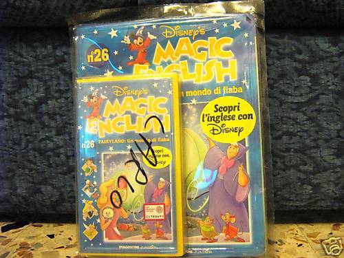 DISNEYS MAGIC ENGLISH  N.26 SIGILLATA DE AGOSTINI  