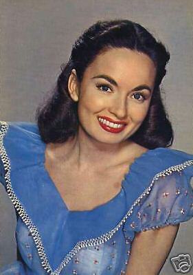 Ann Blyth Movie Actress Vintage Colour Postcard