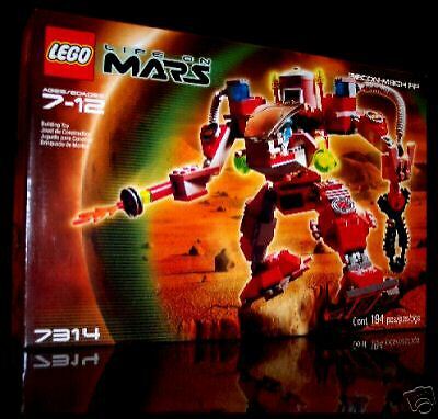 LEGO 7314 ALIEN SPACE LIFE ON MARS RECON MECH MISB NEW  