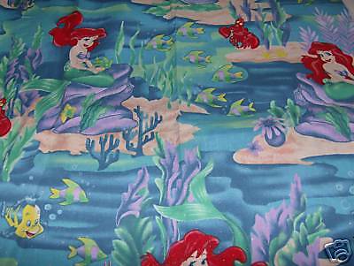 Ariel Little Mermaid Disney Blanket Handmade  