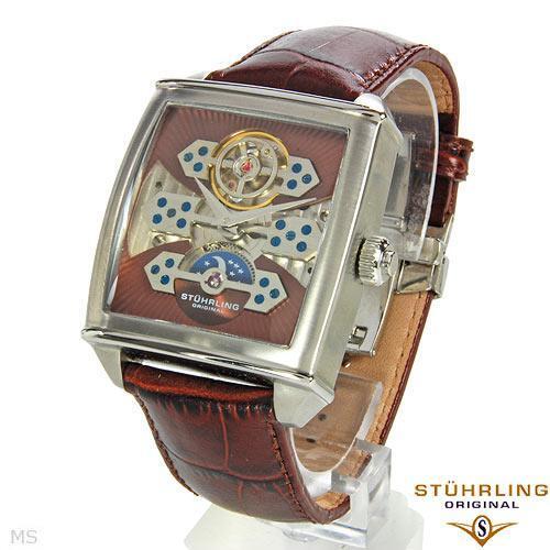 STUHRLING EXPOSITION UNIVERSELLE MENS AUTOMATIC WATCH  