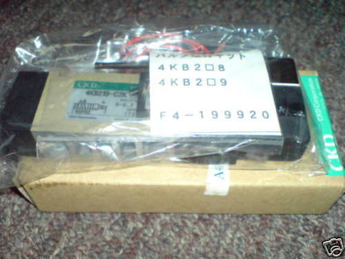 CDK 4KB219 C2K MAGNETIC SOLENOID VALVE 24VDC NEW  