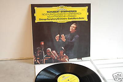  Symphony N 8 4 Unfinished Tragic Giulini DGG 2531 047 LP