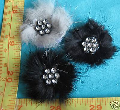 Fur Balls, Sewing Notion, Pom Poms 10pcs Clearance Sale  