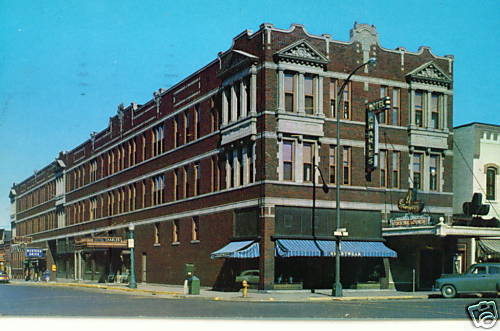 MARSHFIELD, WI Hotel Charles, 1954  