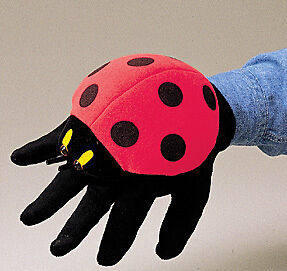 FOLKMANIS PUPPETS ~ LADYBUG ~UNIQUE GLOVE PUPPET cute 638348020321 